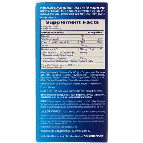 Osteo Bi-Flex Triple Strength + Vitamin D, Coated Tablets, 80 Count