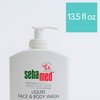 Sebamed Liquid Face & Body Wash Ultra Mild and Gentle Hydrating Cleanser for Normal to Sensitive Skin 13.5 Fluid Ounces (Pack of 2)