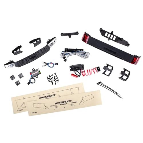 TRAXXAS LED Light Kit Complete with Power Supply (Headlights, Tail Light &
