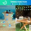U.I STATION Beach Decorative String Lights, Nautical Theme Lights for Christmas Decorations, Remote 10 ft 30 LEDs Wedding Birthday Party