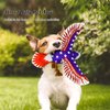 Vehomy Dog Squeaky Toy 4th of July Puppy Dog Toy Independence Day Pet Plush Eagle Toy with Crinkle Paper Squeaker Dog Interactive Toy for Small Medium Dogs