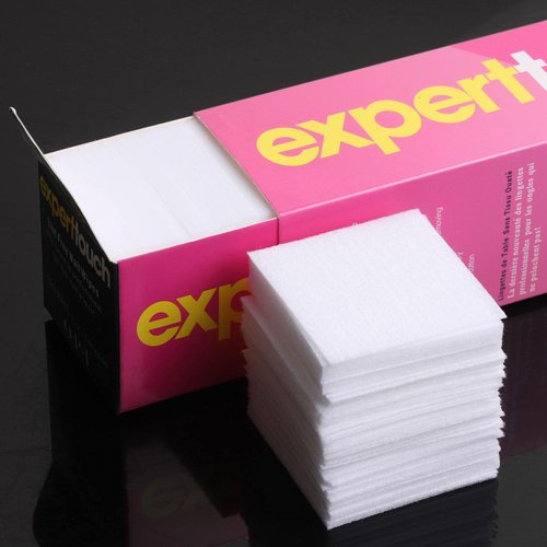 Lint Free Nail Wipes Nail Art Gel Polish Remover Cotton Pads 4 Boxes (1300 Pieces)
