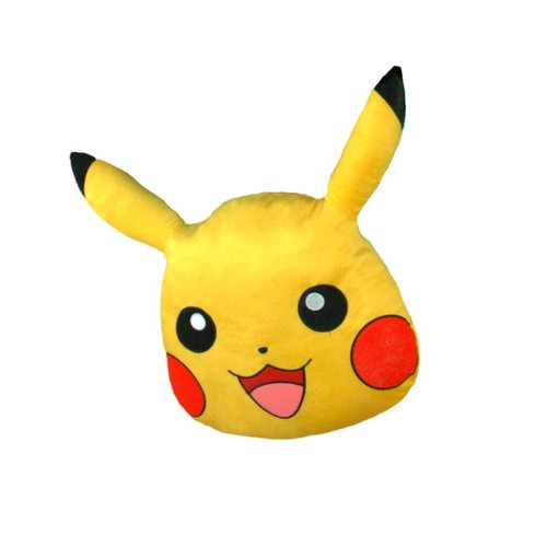 Pokemon Pikachu Anime Kids Bedding Super Soft Plush Cuddle Pillow Buddy, One Size, By Franco