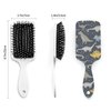 Dinosaur Hair Brush,Cute Boys Hair Brush Anti-Static Toddler Comb Hair Brush with Air Cushion Detangler Brush For Adults & Kids Any Hair