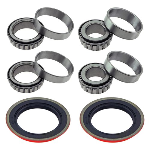 Maxfavor 6PCS Front Wheel Bearing & Seal Kit Assembly Fit for Ford Explorer Ranger/Mazda B2300 / 2.3L 3.0L 4.0L Wheel Hub Bearing Seal