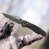 JSWS Tactical Knife Pocket Folding Knife Survival Knife Axis Lock Knife 3.39'' 440C Stainless Steel Blade G10 Handle Perfect for Camping Survival Christmas Gifts for Men & Women