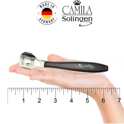 Camila Solingen CS22 Callus Remover for Feet and Hand, Dry Feet Treatment and Wart Removal, Razor Blade Scraper Foot Exfoliator, Pedicure Tools for Healthy Foot Care, Pedi Corn and Dead Skin Remover