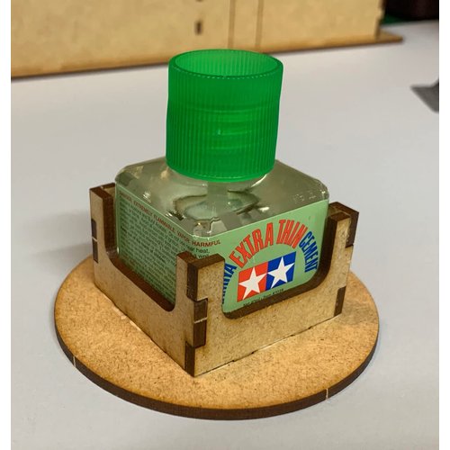 GameCraft Miniatures Anti-Spill Bottle Holder - Tamiya Square