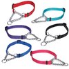 Guardian Gear Choke-Style Adjustable Martingale Dog Collar,Red,16-24 Inch