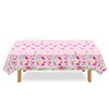 Miruwtog Dinosaur Birthday Party Supplies Girl,Dinosaur Birthday Tablecloth Girl,Pink Dinosaur Party Dupplies 3rd 2nd Birthday,Pink Dinosaur Tablecloth,Pink Dinosaur Birthday Decorations