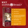 Surya Brasil - Henna Cream for Gray Coverage, Semi Permanent Natural Henna Deep Conditioning Hair Color Treatment, Black, 2.37 oz / 70 ml