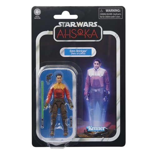 STAR WARS The Vintage Collection Ezra Bridger (Hero of Lothal), Ahsoka 3.75 Inch Collectible Action Figure