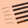BBIA Last Auto Eyebrow Pencil SLIM 7 Colors – No Sebum Ultra Fine Brow Definer Pencil Retractable Dual-Sided Brush Waterproof Shape & Define & Fill Eye Brow Korean Makeup (01 CHARCOAL SLIM)