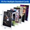 3" x 4" Card Sleeves, Top Loaders for Cards, 42 Count Baseball Card Protectors Hard Plastic, Sports Card Sleeves, Clear Card Holder for Collectible Trading Cards Sports Cards