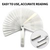 2 Pack Feeler Gauge with 32/26 Blades and 1 Pack Offset Feeler Gauge with 16 Blades - Stainless Steel Feeler Gauge Dual Marked Metric and Imperial Gap Measuring Tool for Automotive Repair