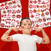 Canada Temporary Tattoos Happy Canada Day Party Decorations Favors Supplies Themed Cute Stickers 10 Sheets 100 PCS Gifts for Baby Girls Boys Class School Carnival