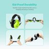 Dr.meter Ear Muffs for Noise Reduction: 27.4SNR Noise Cancelling Headphones for Kids with Adjustable Head Band, EM100 Hearing Protection Earmuffs for Monster Jam, Football Game, Concerts, Air Shows