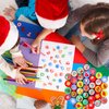 Max Fun 108Pcs Christmas Assorted Stamps for Kids Christmas Party Favors Supplies Christmas Goodies Bags Stuffers Christmas Stocking Stuffers Classroom Game Reward Prizes(Christmas Stamper)