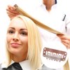 Yolev 50PCS Wigs Snap Clips Hair Extension Clips 6-Teeth U-Shape Metal Silicon Wig Hair Extension Clips for Women Hairpiece (Light Brown)
