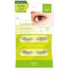 D-UP False Eyelashes Lashever Natural Series, Japanese Natural Looking Fake Eyelashes A Day Long Lasting Wear, Reusable Strip, Lightweight & Comfortable, 2 Pairs, Natural 103 Black