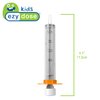 EZY DOSE Kids Baby Oral Syringe & Dispenser, True Easy Design for Liquid Medicine, Easy to Control, 10 mL/2 TSP Color Coded, BPA Free, Pack of 3