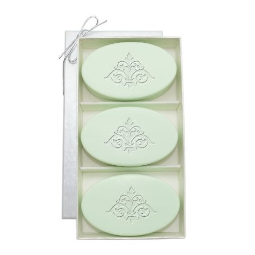Carved Solutions Signature Spa Trio Green Tea & Bergamont-Damask Soap