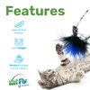 Kat Fly Cat Wand Refill - Bug Blue Cat Teaser Attachment