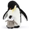 MiniInflat Set of 2 Penguin Stuffed Animals Mom and Baby Mini Penguins Realistic Penguin Toys Stuffed Penguin Cute Penguin Plush Toy Gifts for Boys and Girls Baby Shower Decorations Nursery Decor