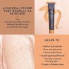 Glowing Skin Makeup Primer and Moisturizer - Vegan Hydrating Primer Face Makeup Pore Minimizer and Tinted Moisturizer for Face Care with Organic Base - Premium Face Primer for Makeup (Rose Gold)