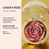 Winky Lux Cheeky Rose, Cream Blush for Cheeks, Flower Blush with Vitamin E, Makeup Blush and Flower Makeup, Pink Tea Time
