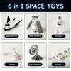 Wbzle Space Explorer Toy Kit, Space Toys Set with Astronaut Figure, Astronaut Exploration Gift for Exploring Boys and Girls