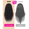 Marshey 6x5 Curly Lace Front Wigs Human Hair Wear and Go Glueless Wig Pre Plucked Pre Cut Pre Bleached Knots Deep Wave Wig for Women 18 Inch
