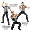 Ultimate Talking Wrestling Referee & Ring Announcer Action Figures for WWE & AEW Wrestling Figures