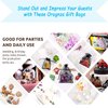 Dealglad Bezall 100Pcs Sheer Organza Bags 5x7 Inch, Black Wedding Favor Bags with Drawstring, Jewelry Pouches Party Holiday Gift Candy Bags