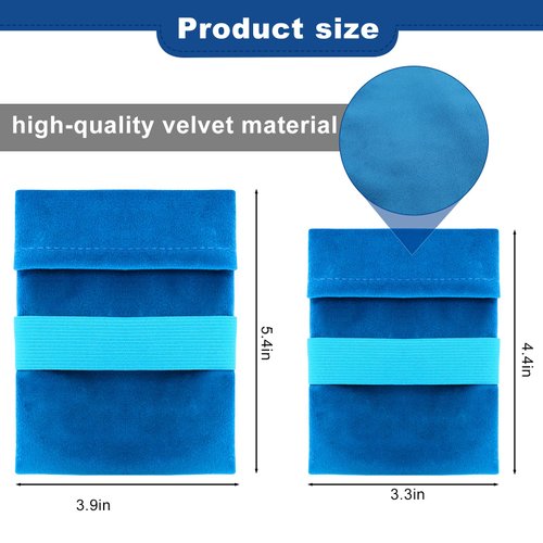 RGQSUN 6 PCS Sand Remover for Beach,Sand Removal Bag,Sand Wipe Off Mitt Beach Sand Cleaner,Powder Pouches Sand Remover Beach Essentials for Vacation