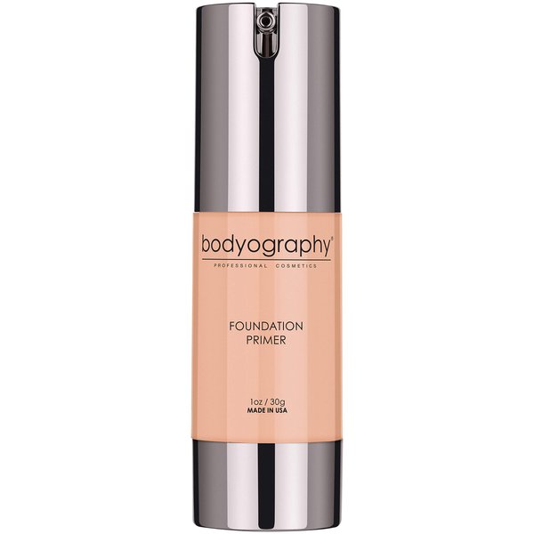 BODYOGRAPHY - Foundation Primer (Neutral): Flawless Anti-Aging Salon Makeup Primer w/Vitamin E, A, Jojoba, Grapeseed Oil | Control Shine | Gluten-Free, Cruelty-Free, 1 oz.