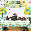 4 Pack Dinosaur Tablecloth Dinosaur Party Decorations Dinosaur Party Supplies 86 x 51 inches Dinosaur Theme Table Cover Dinosaur Rectangle Plastic Table cloth dinosaur table cloths for birthday party