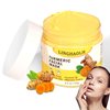 Turmeric Clay Facial Mask,Oil Control Long Lasting Moisturizing Deep Cleansing Face Mud Mask