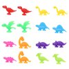 16 PCS Suction Cup Toys Bath Toys Party Favor for Kids ,Dinosaur Silicone Sucker Toys No Hole Bathtub Shower Toys Travel Toys Window Toys for Toddlers Boys Girls