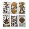 Vieux Monde Express Tarot de Viéville & Guide | Vieville Tarot Cards, Full Size | Sturdy Two Piece Box for Storage | Made in USA