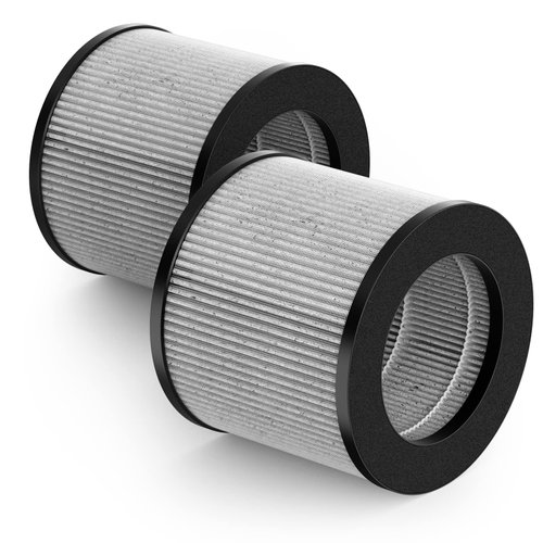 FMDZFL 2801 Air Filter Replacement Bundle Compatible with Bissell MyAir Personal Purifier Models # 2780A, 2780P, 2780B, 27809, 3329 (Pack of 2)