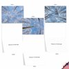 10 Assorted 'Snow Tops' Season's Greetings Cards with Envelopes Small 4 x 5.12 inch, Holiday Note Cards with Snow-Covered Branches and Tree Tops, Stationery Set for Holidays, Winter, Parties M9632XSG
