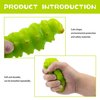 FUNSCENE Soft Rubber Squishy Caterpillar Toy, TPR Super Stretch Caterpillar Toy for Kids, Squeeze Toys, Perfect for Gifts, Party Favors, and School Projects (Caterpillar)
