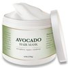 Avocado Hair Mask Infused with Biotin, Hair Thickening, Deep Conditioning for Healthy Hydrated Hair, Nourishing Avocado Oil Cream for Hair Growth and Volume, Helps Restore Damaged Hair, Sulfate Free