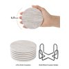 LIFVER Coasters for Coffee Table, Coasters for Drinks Absorbent, Drink Coasters, Housewarming Gift, Home Decor, Set of 6, Farmhouse Coaster Set with Holder, 4 Inches, Sandstone Style