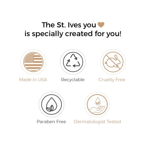 St. Ives Oatmeal & Shea Butter Body Wash | Moisturizing Body Wash for Sensitive and Dry Skin | 22 Fl. Oz.