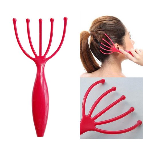 Karpedda Head Massager, Hand held Scalp Massager, Deep Relaxation & Stress Reduction Suitable for Home, Office and Travel Use (1 Pack)