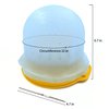 Losaria 9 Pcs Hair Highlighting Kit with Cap Silicone Highlight Cap with Holes Highlighting Cap with Hook Reusable Hair Coloring Dye Cap Highlights Kit for DIY Dyeing Pre Punched Hair Frosting Cap