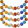 Lincia 4 Pcs Space Party Decorations Space Planet Banner Solar System Planet Banner for First Trip Around the Sun Birthday Decorations Outer Space Room Decor
