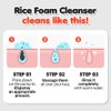 EUNYUL Daily Care Rice Foam Cleanser 5.07 fl. oz. / 150ml Korean Skincare Face Wash with Rice water